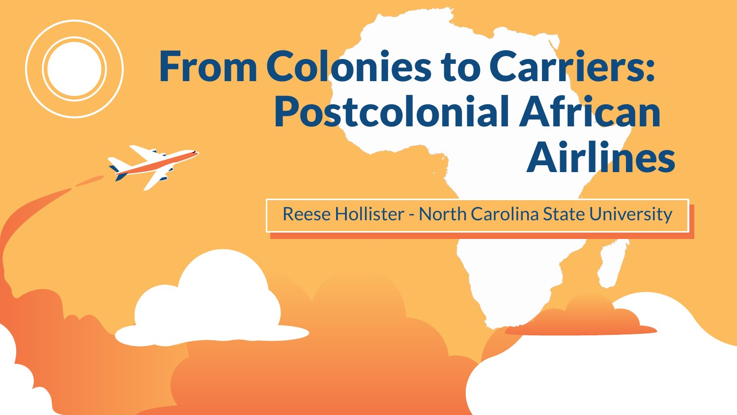 African Airlines presentation — slide 1 of 27