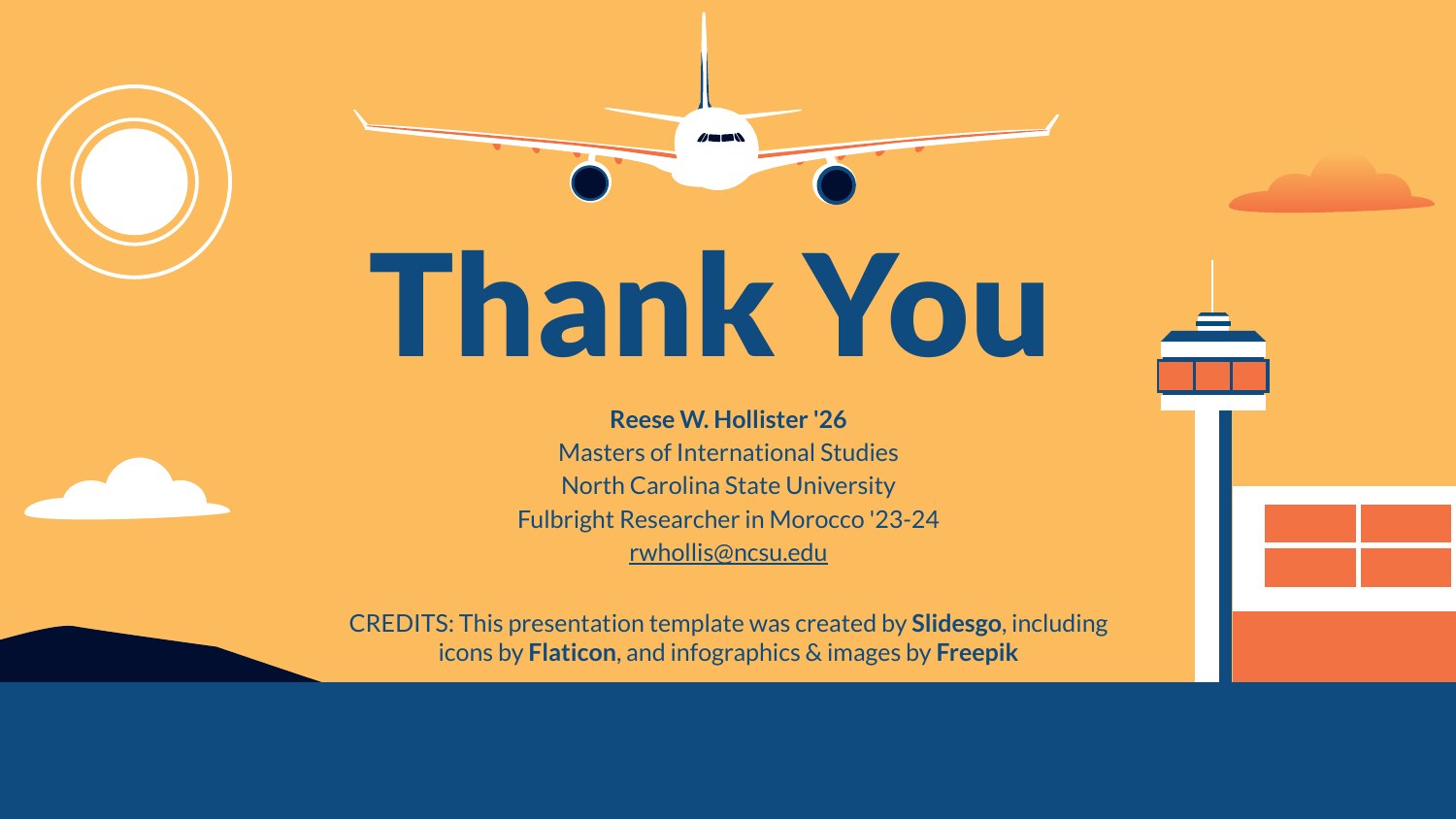 African Airlines presentation — slide 27 of 27